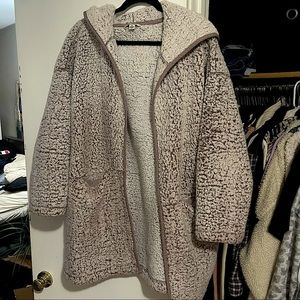 American Eagle Sherpa/teddy jacket